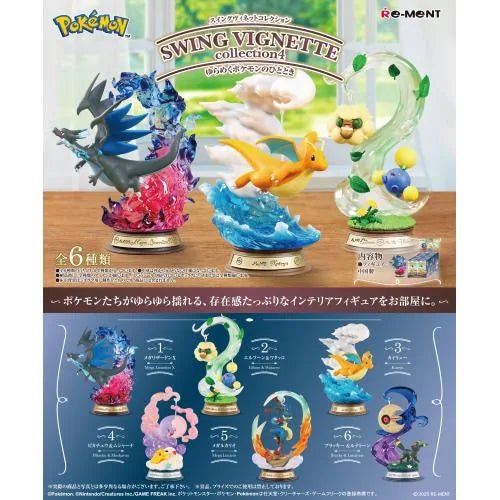 Collection Vignette Pokémon 4 - Boîte mystère de figurines à collectionner