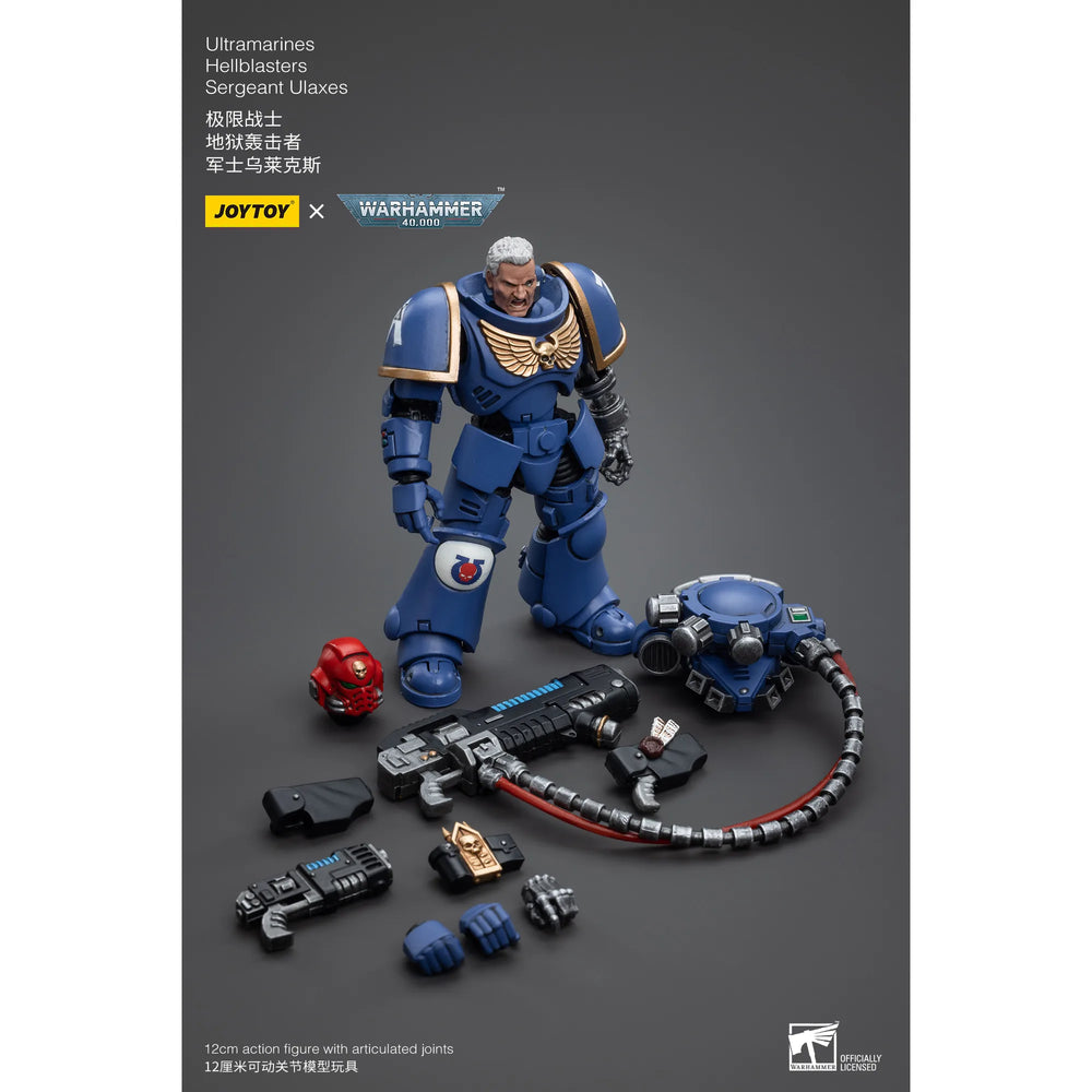 JOYTOY - Sergent Ulaxes des Hellblasters des Ultramarines