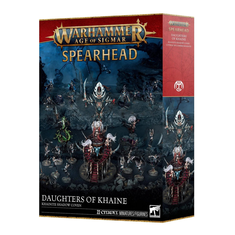 Warhammer Age of Sigmar - Spearhead : Coven des Ombres Khainites