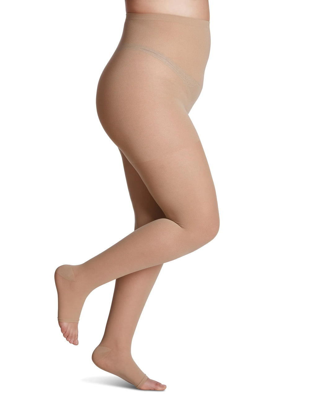Sigvaris Women's Style Sheer Pantyhose Open-Toe 30-40mmHg