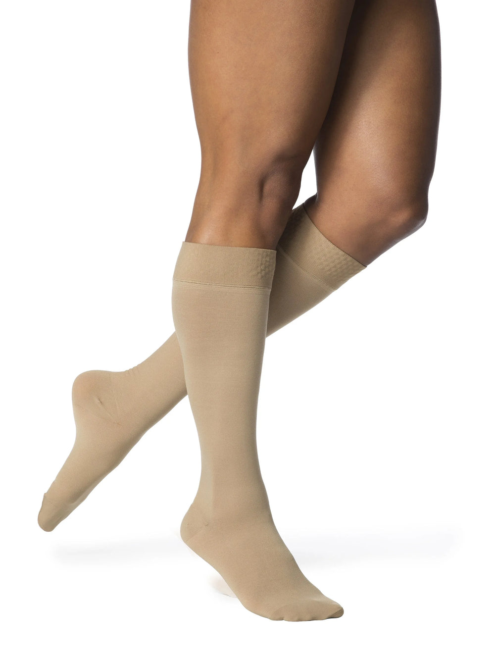 Sigvaris Essentiel Opaque Mollet Plus 20-30mmHg Femme Pieds Couverts