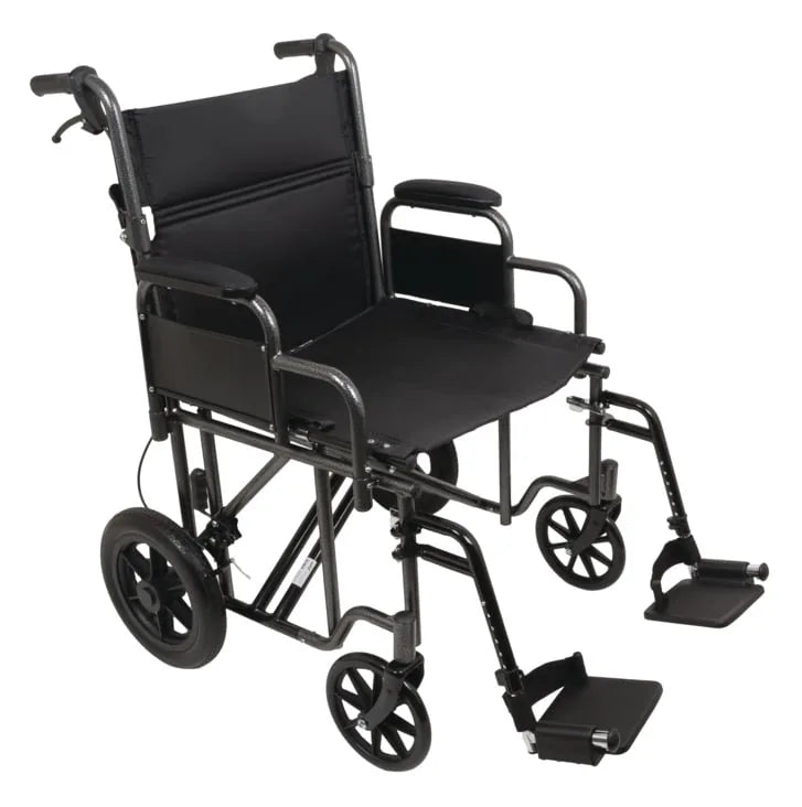 ProBasics TCS221612SV Bariatric Steel Transport Chair | 22 in 400 lb Canada