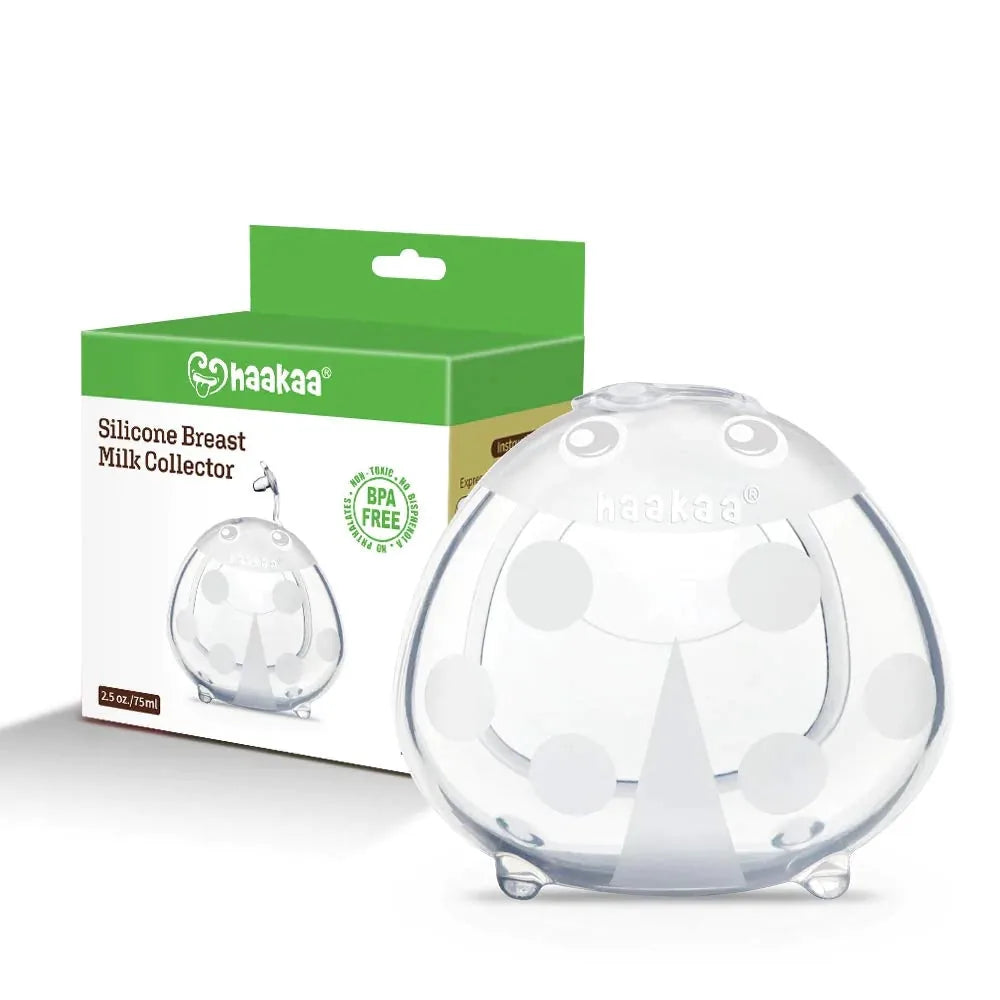 Le Haakaa Ladybug - Plateau de lait en silicone | 75 ml