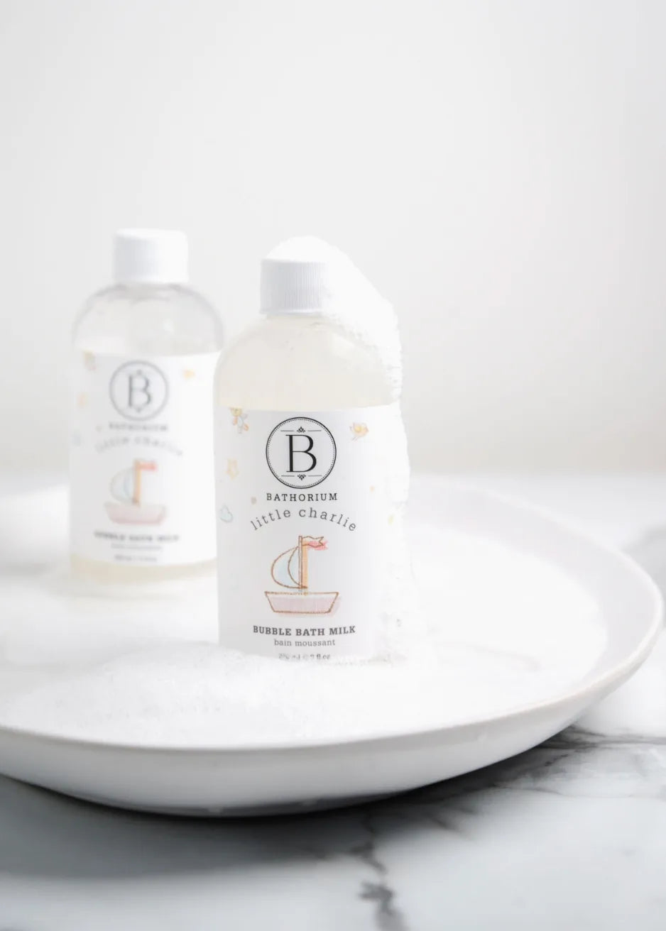 Bain moussant au lait Little Charlie pour bébé