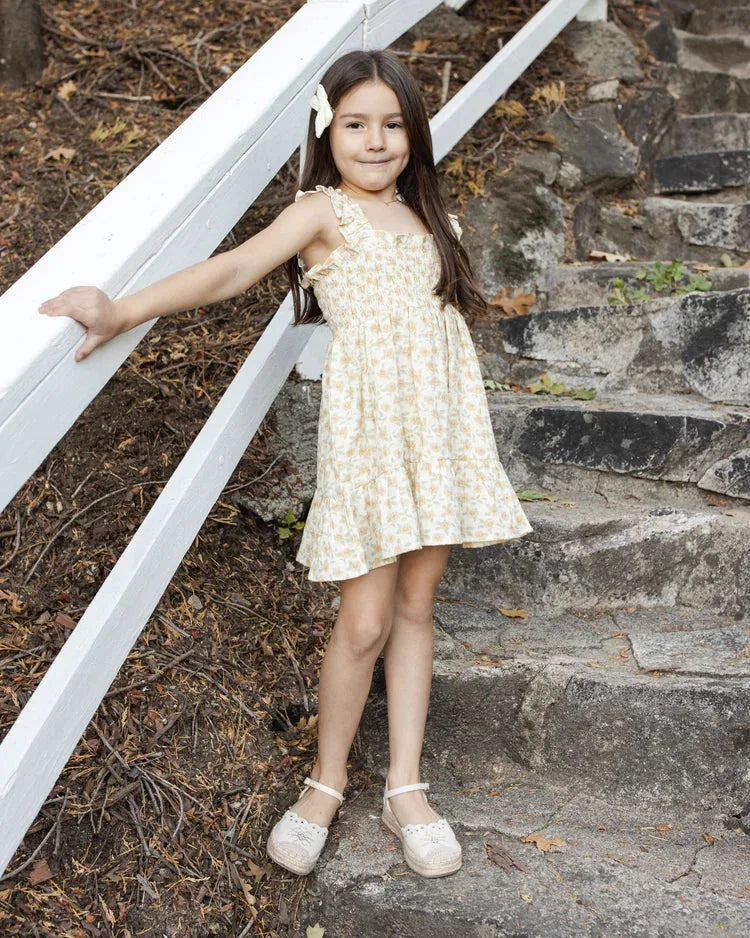 Robe Sutton | Fleur Jaune | Rylee & Cru