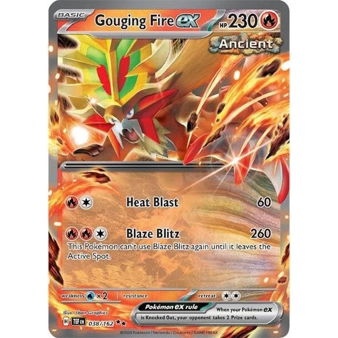 Gouging Fire ex (038/162) (TEF)