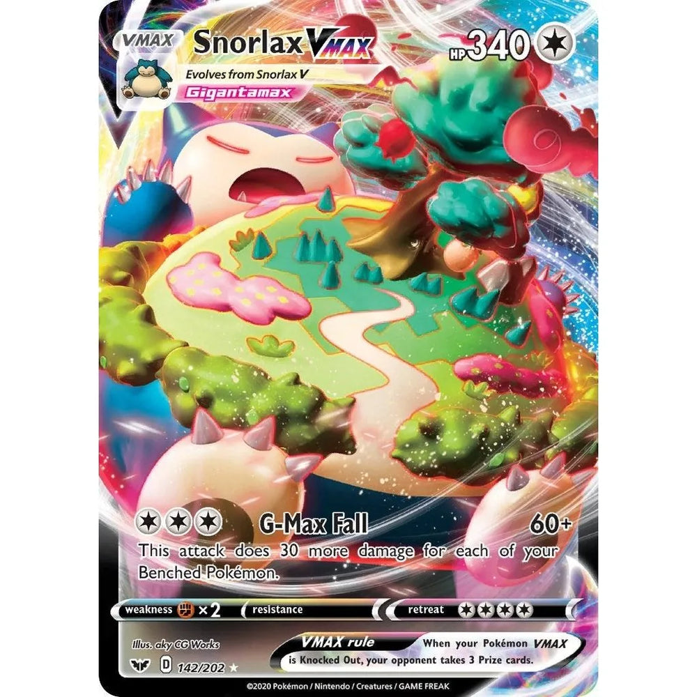 Snorlax VMAX (142/202) (SWSH01)