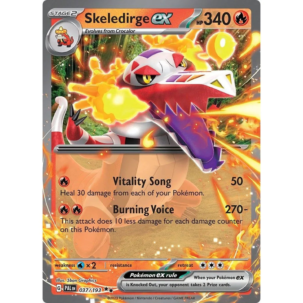 Skeledirge ex (037/193) (PAL)