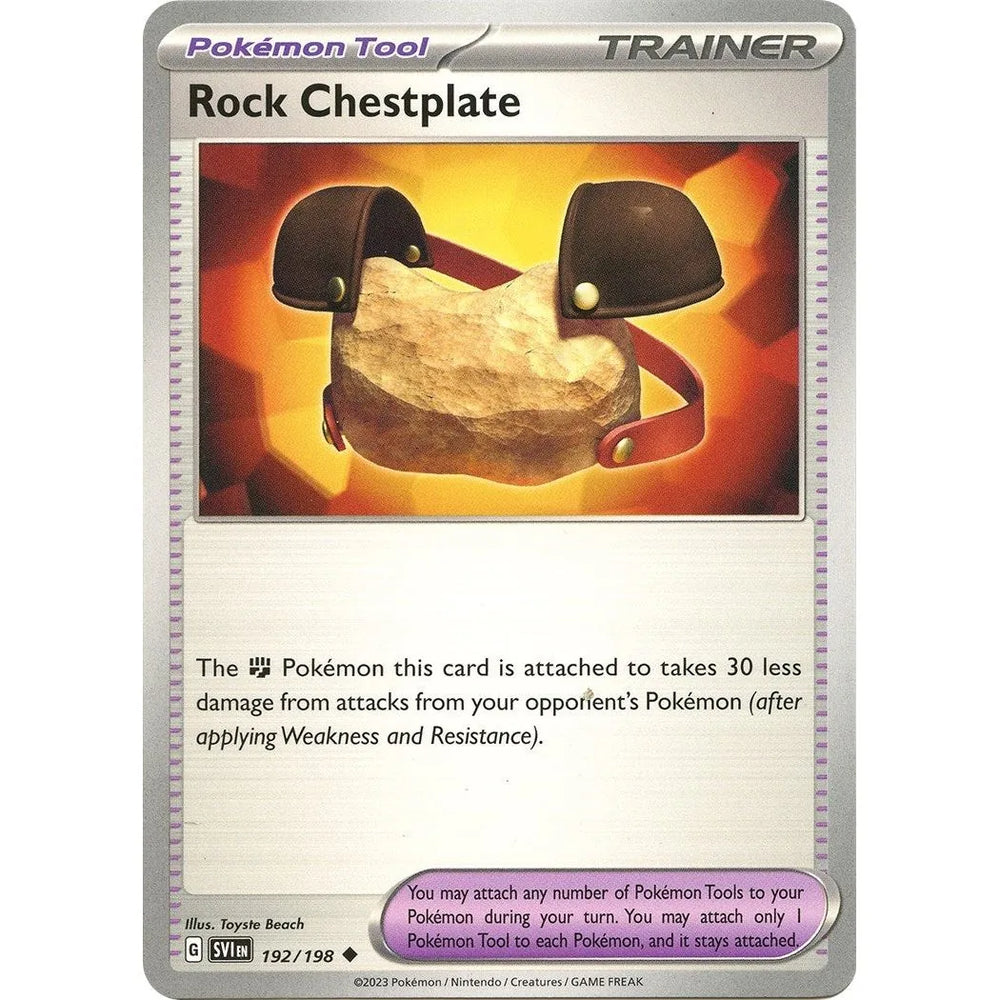 Rock Chestplate (192/198) (SVI)