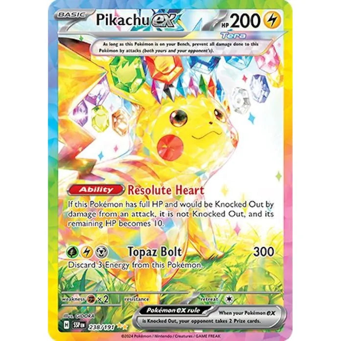 Pikachu ex (238/191) (SSP)