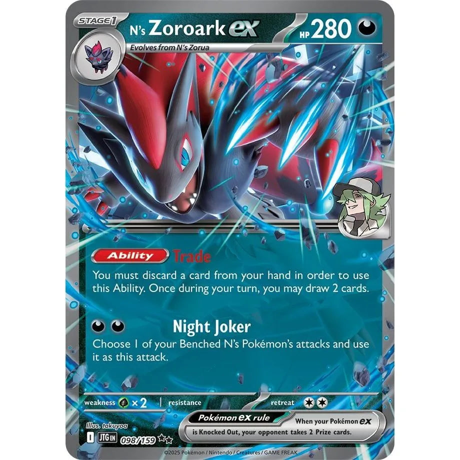 N's Zoroark ex (098/159) (JTG)