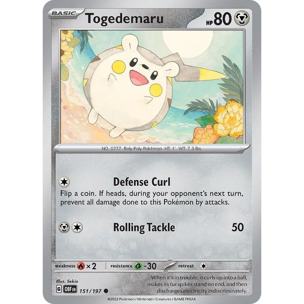 Togedemaru (151/197) (OBF)