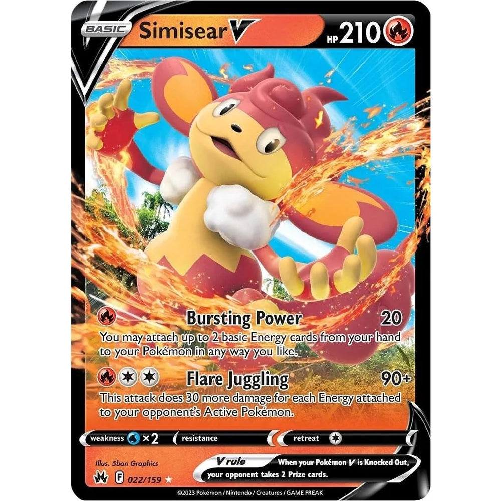 Simisear V (022/159) (CRZ)