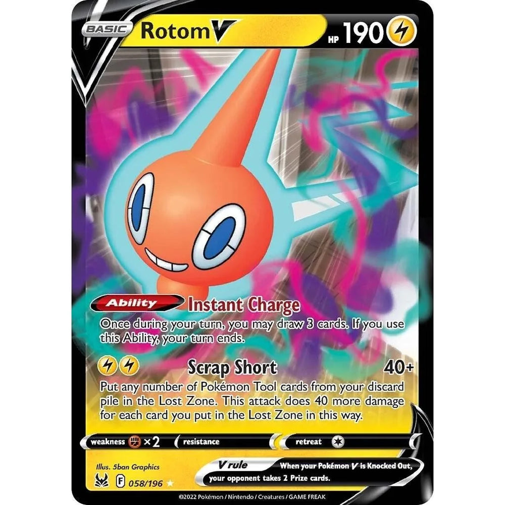 Rotom V (058/196) (SWSH11)