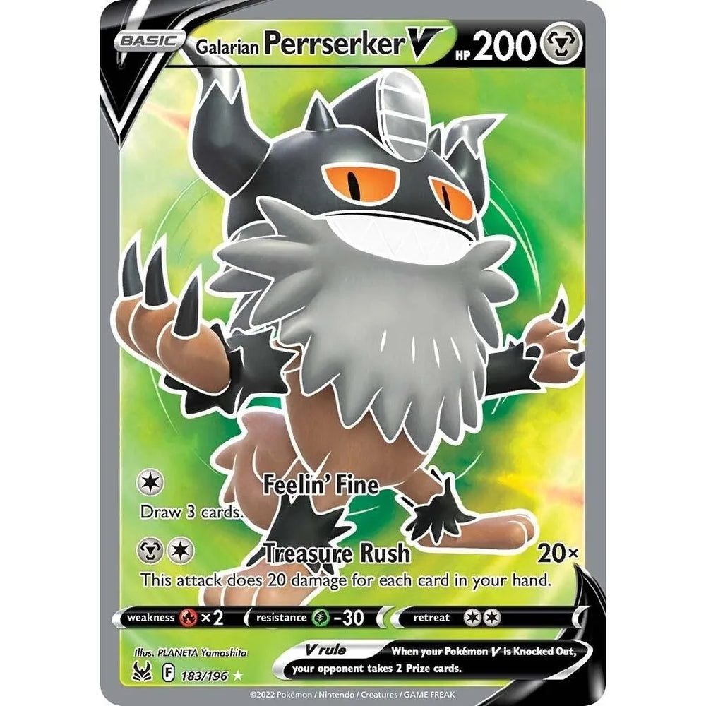 Perrserker de Galar V (Art Complet) (183/196) (SWSH11)