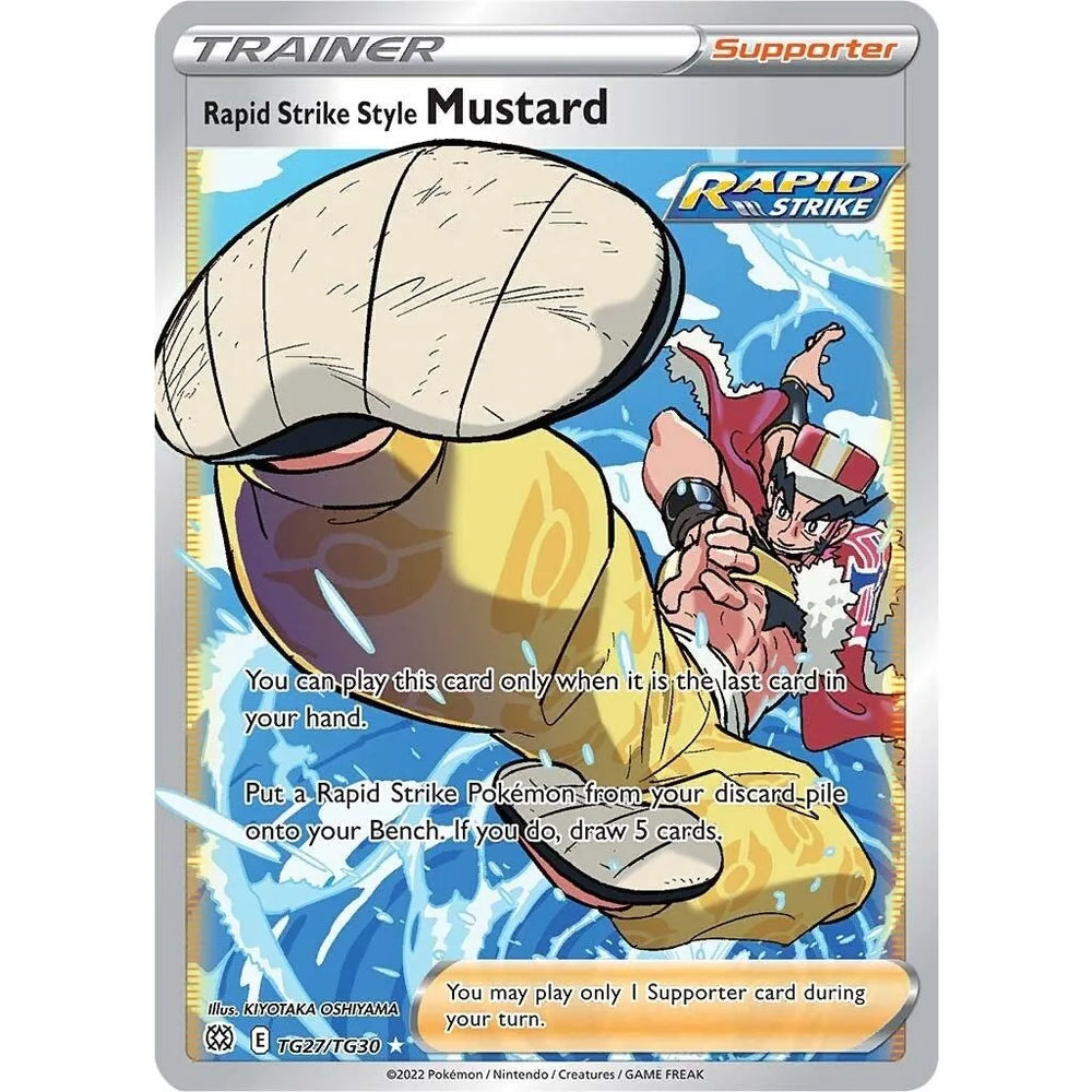 Rapid Strike Style Mustard (TG27/TG30) (SWSH09:TG)