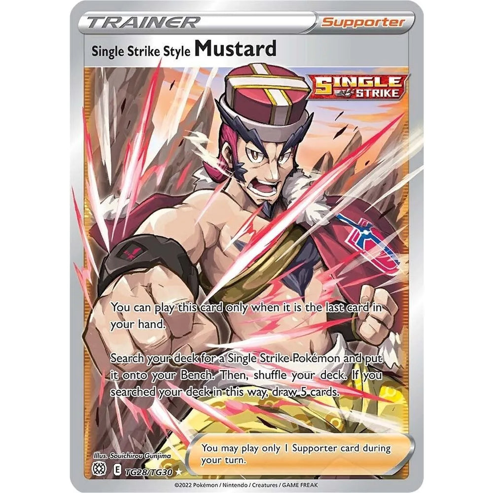 Single Strike Style Mustard (TG28/TG30) (SWSH09:TG)