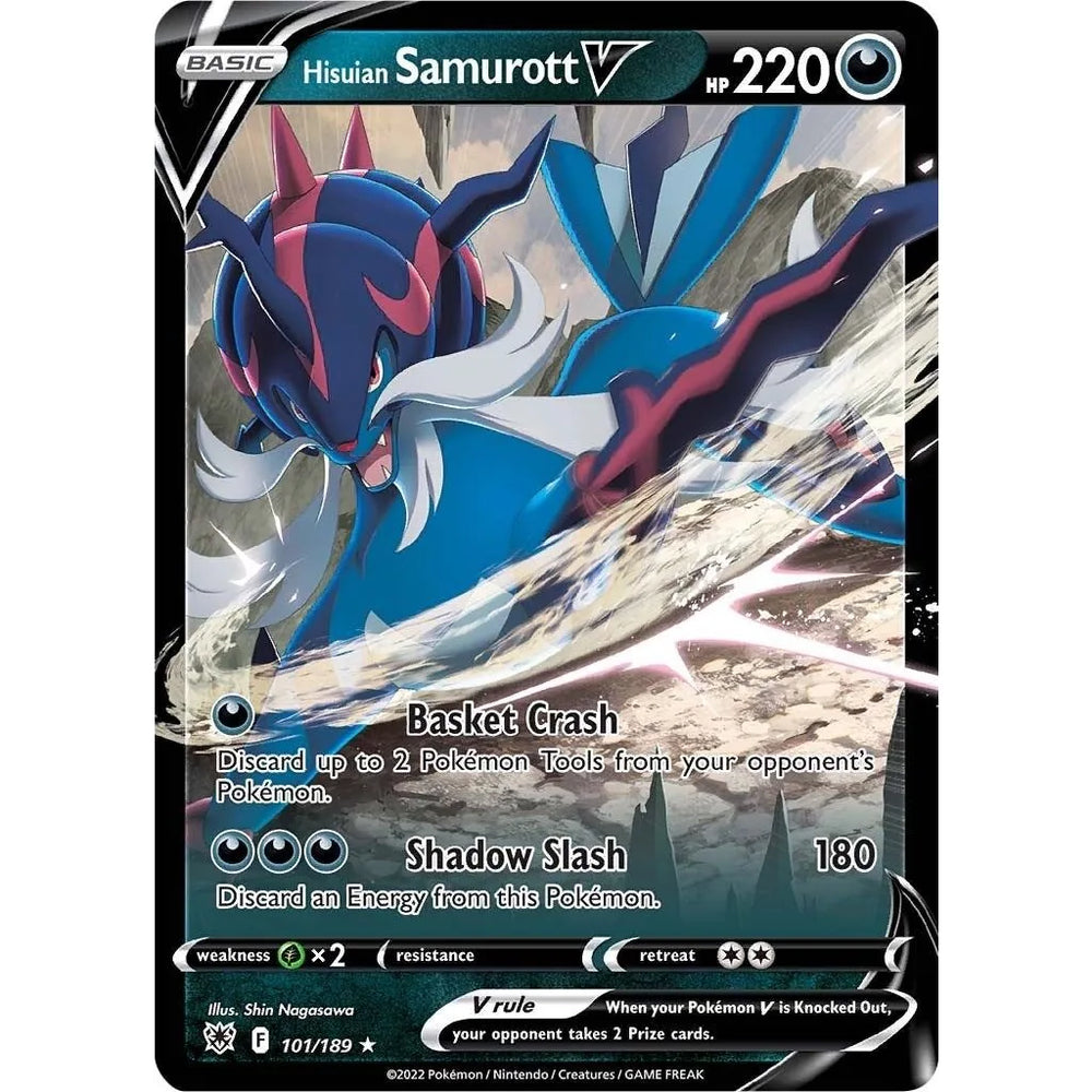 Samurott de Hisui V (101/189) (SWSH10)