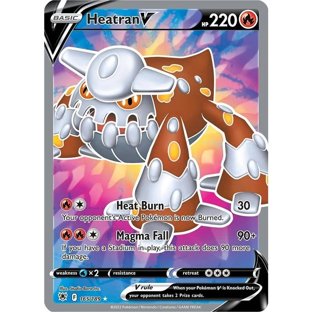 Heatran V (Art Complet) (165/189) (SWSH10)