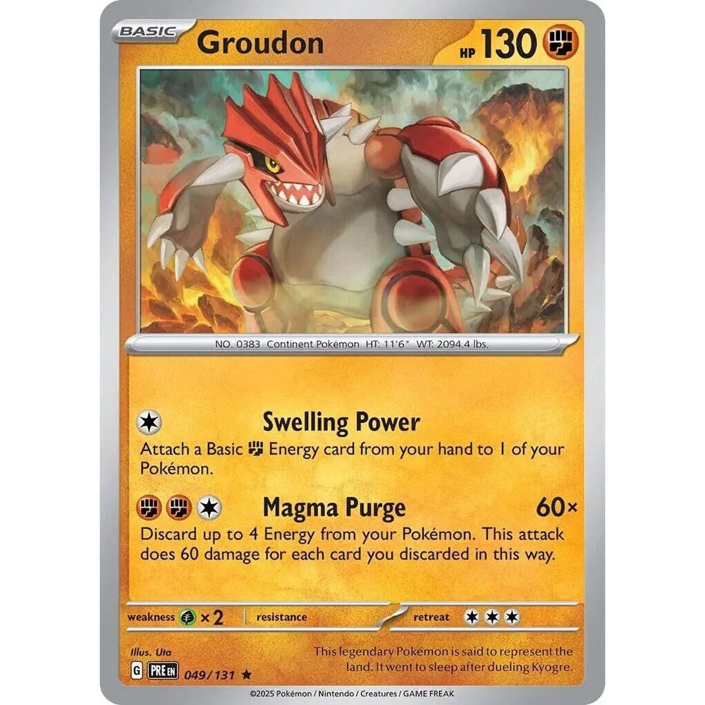 Groudon (049/131) (PRE)