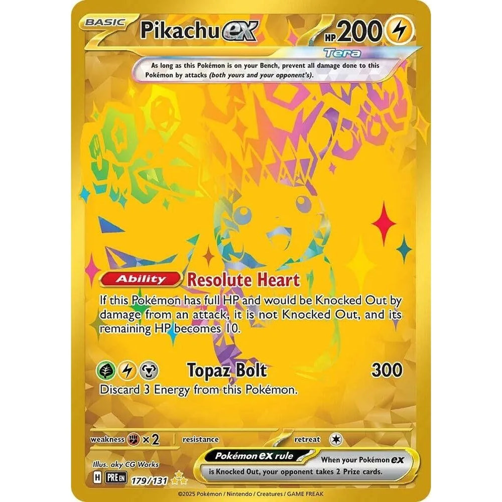 Pikachu ex (179/131) (PRE)