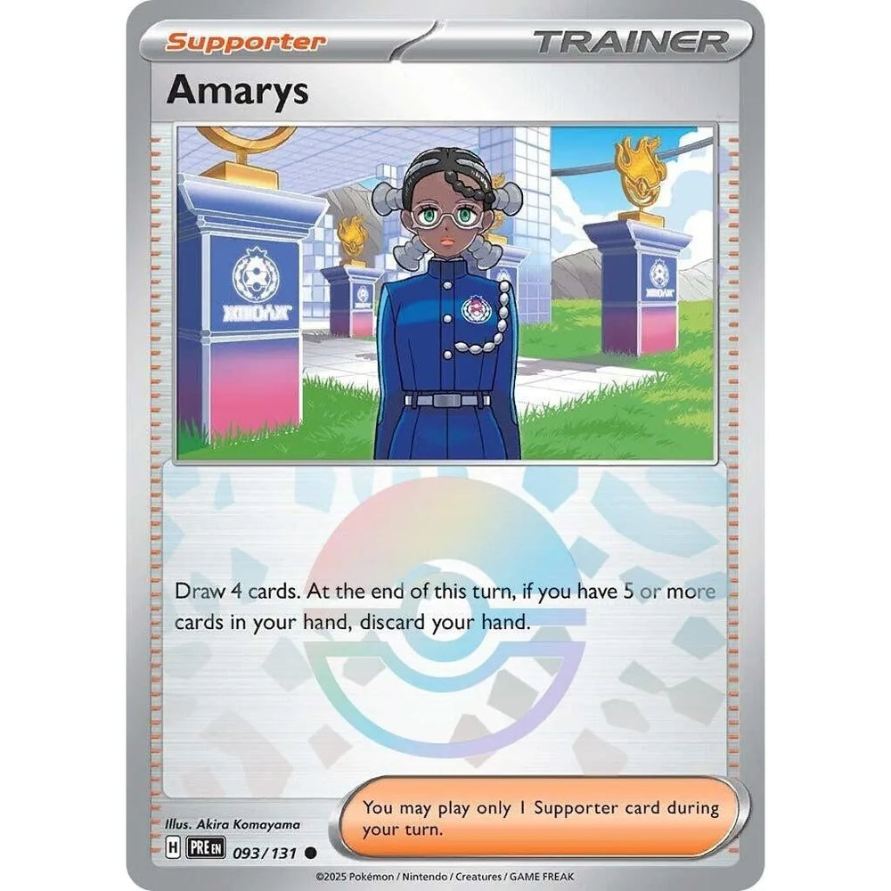 Amarys - 093/131 (Motif Poké Ball) (093/131) (PRE)