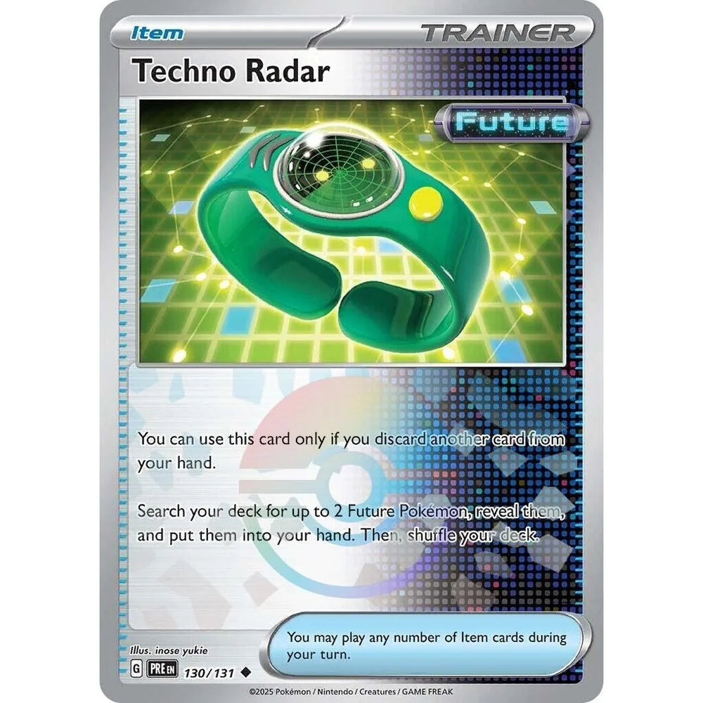 Radar Techno (Motif Poké Ball) (130/131) (PRÉ)