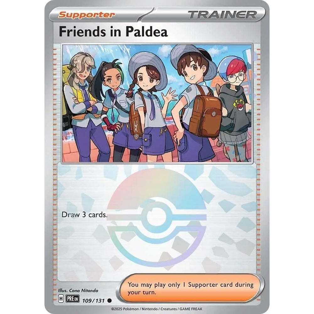 Friends in Paldea - 109/131 (Poke Ball Pattern) (109/131) (PRE)