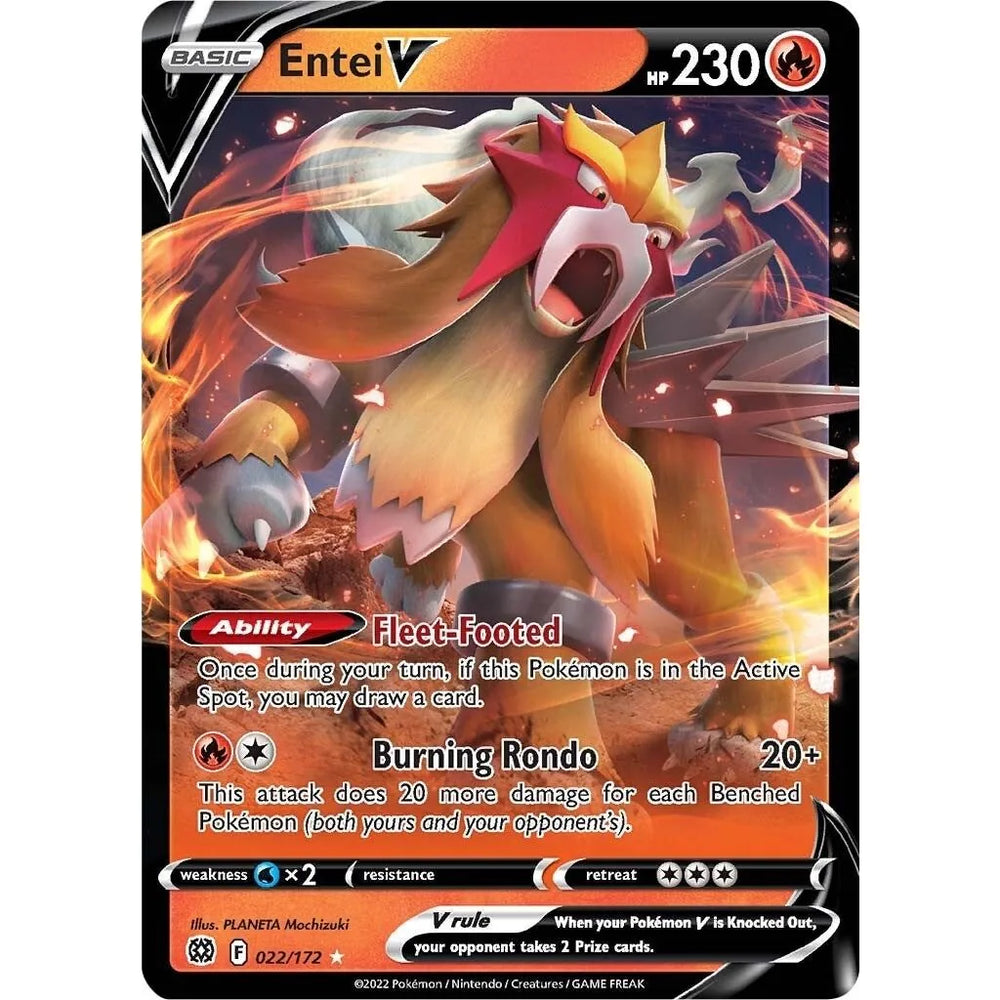 Entei V (022/172) (SWSH09)