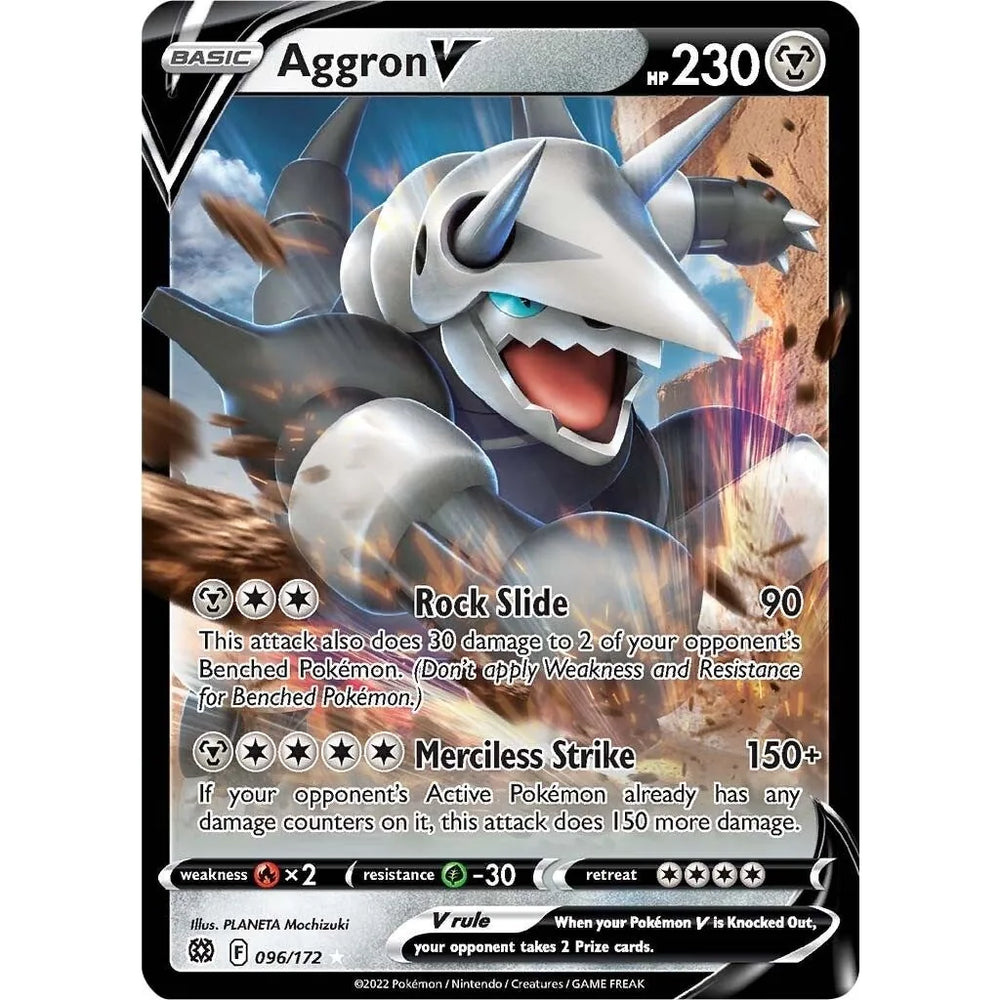 Aggron V (096/172) (SWSH09)