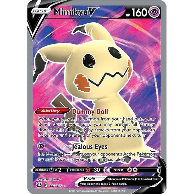 Mimikyu V (Full Art) (148/163) (SWSH05)