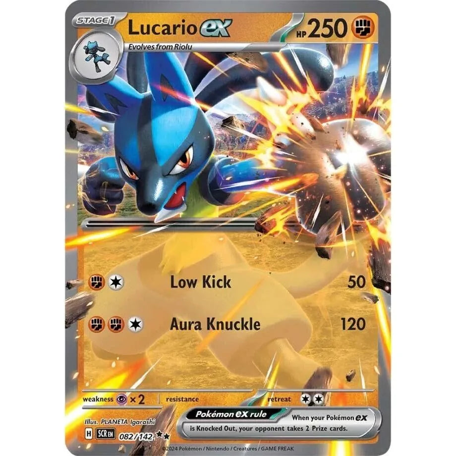 Lucario ex (082/142) (SCR)