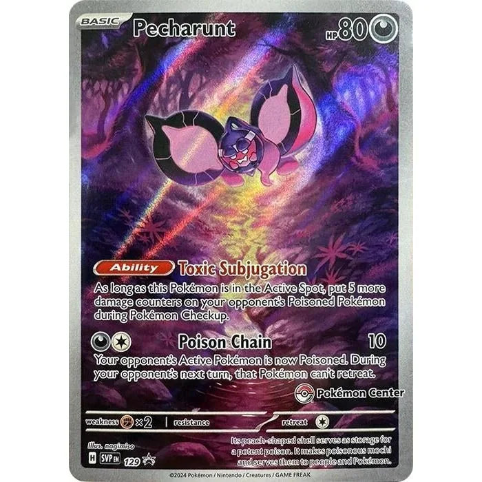 Pecharunt - 129 (Pokemon Center Exclusive) (129) (SVP)
