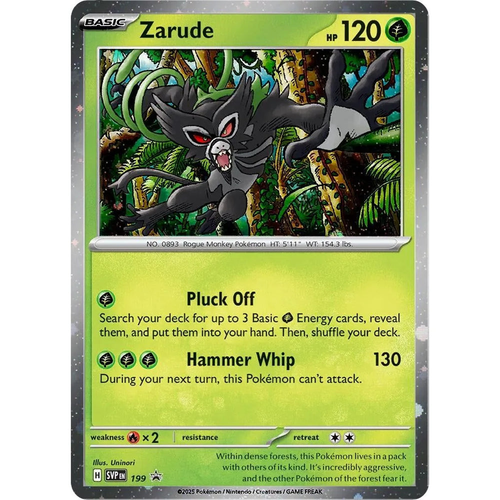 Zarude - 199 (Cosmos Holo) (199) (SVP)
