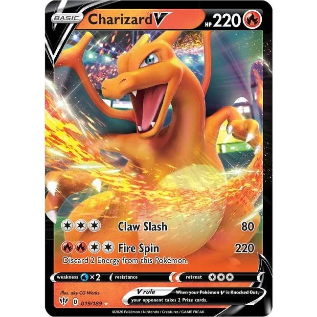 Charizard V (019/189) (SWSH03)