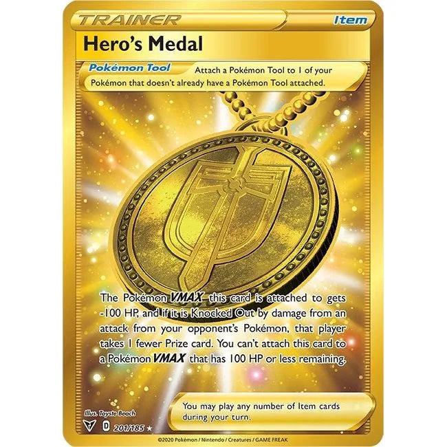Médaille du Héros (Secrète) (201/185) (SWSH04)