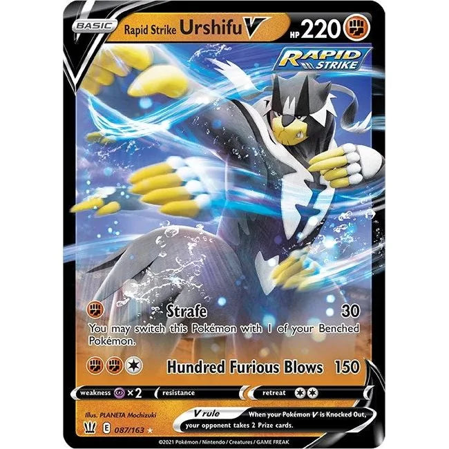 Urshifu Rapide Poing V (087/163) (SWSH05)