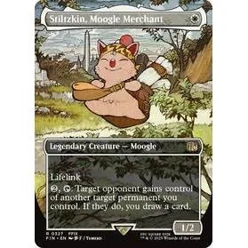 Stiltzkin, Marchand Moogle (sans bordure) - Final Fantasy TCG (005)