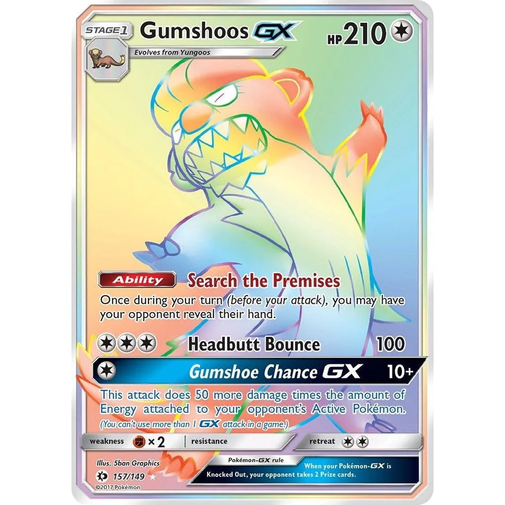 Gumshoos GX (Secret) (157/149) (SM01)