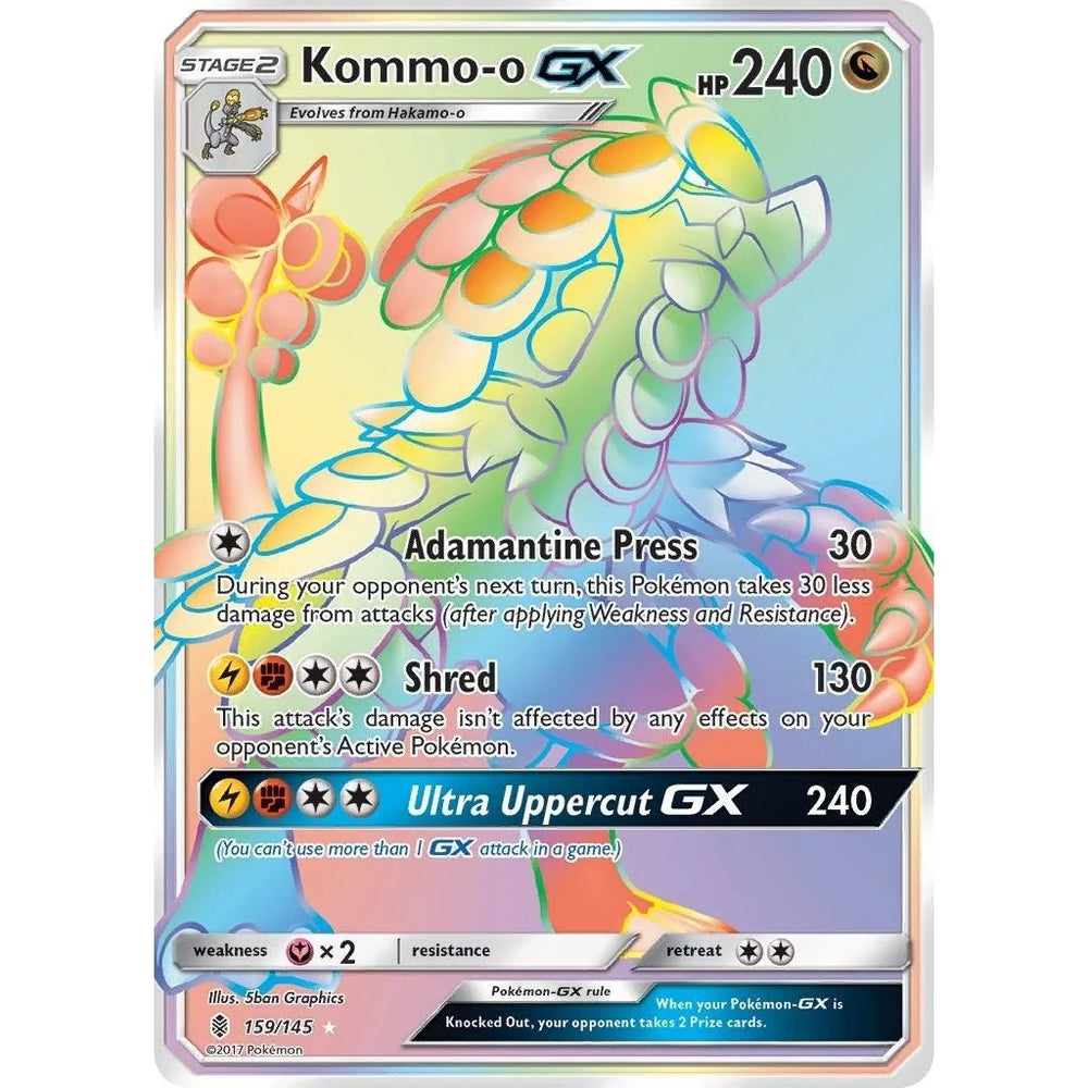 Kommo-o GX (Secret) (159/145) (SM02)