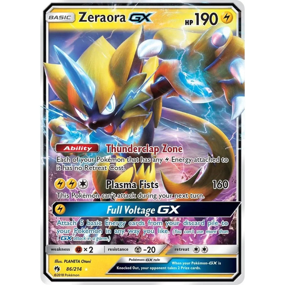 Zeraora GX (86/214) (SM8)