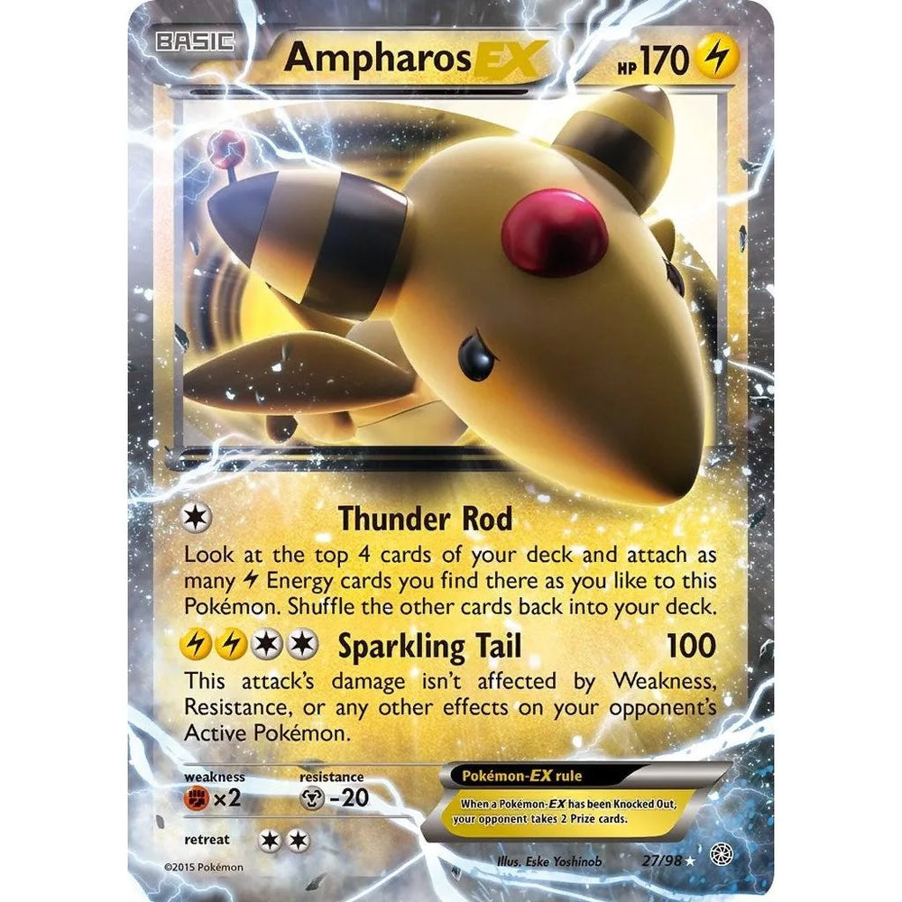 Ampharos EX (27/98) (AOR)
