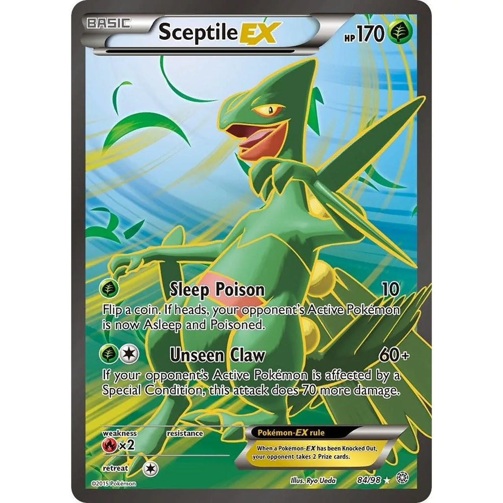 Sceptile EX (84 Full Art) (84/98) (AOR)