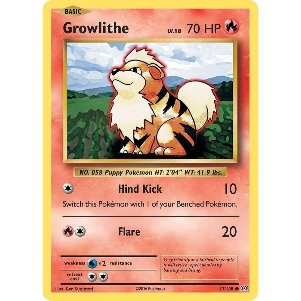 Growlithe (17/108) (EVO)