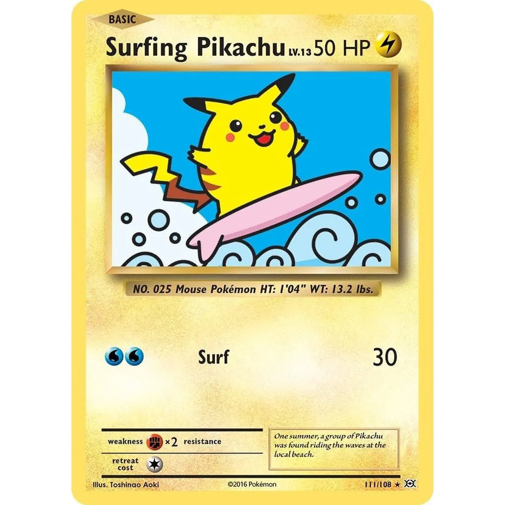 Pikachu Surfeur (111/108) (EVO)