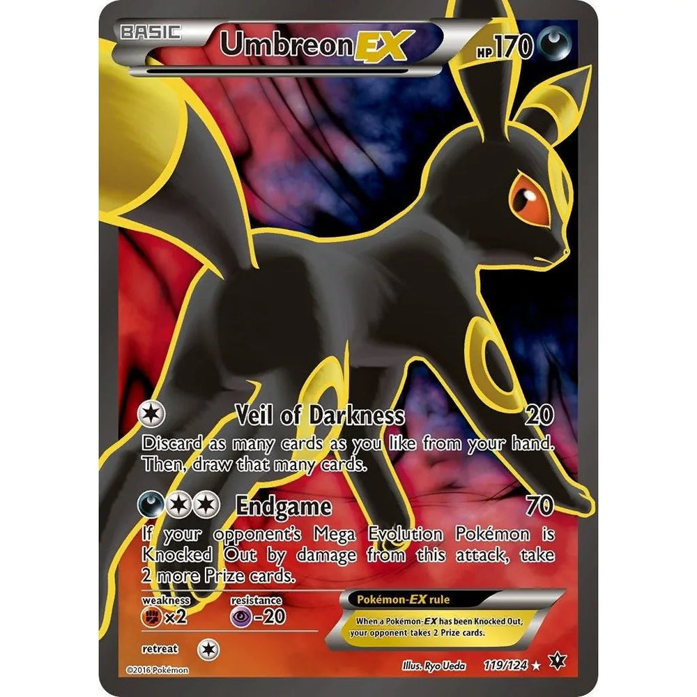 Umbreon EX (Full Art) (119/124) (FCO)