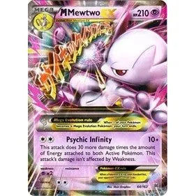 M Mewtwo EX (64) (64/162) (BKT)