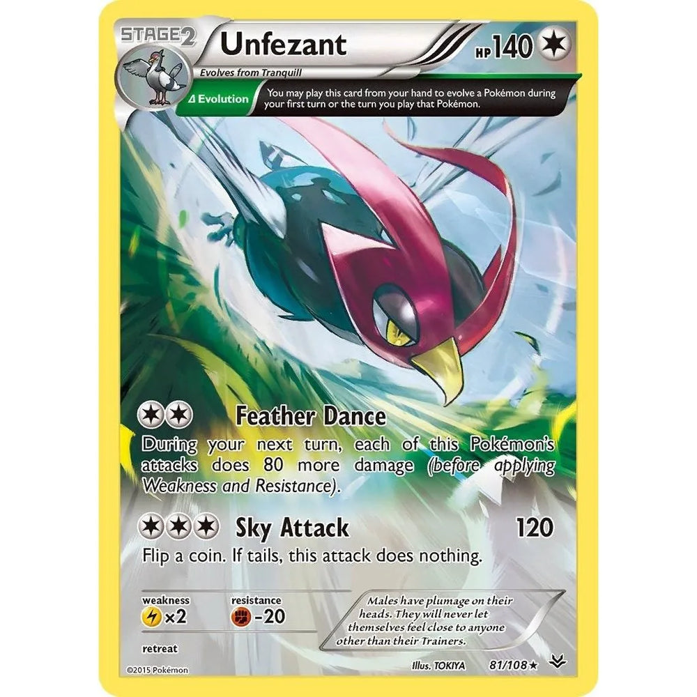 Unfezant (81 Delta) (81/108) (ROS)