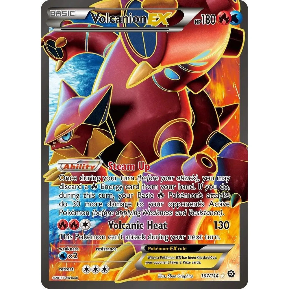 Volcanion EX (Art Complet) (107/114) (STS)