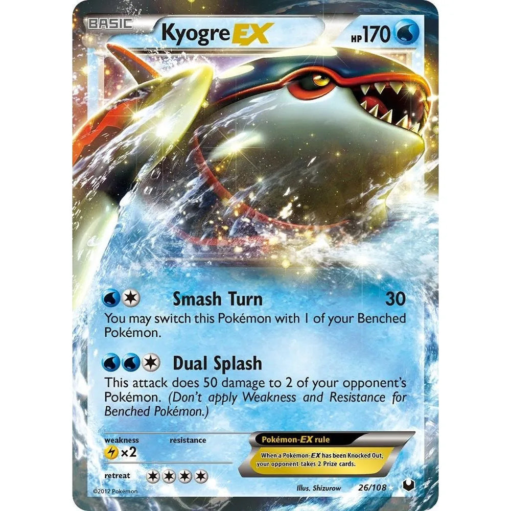 Kyogre EX (26/108) (DEX)